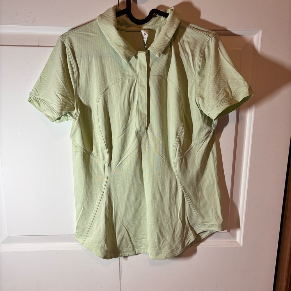 Lululemon mint green polo